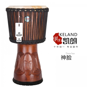 Kailang professional djembe playing with drum skin tambourine hollowed out handmade djembe 11 inch performance type