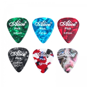 Genuine guarantee Alice Alice celluloid picks folk acoustic guitar picks electric shrapnel AP100 celluloid