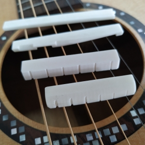 Guitar string pillow folk guitar upper and lower ox bone piano pillow bridge ox bone string pillow wooden guitar universal musical instrument accessories