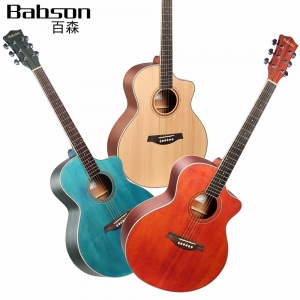 Manufacturers supply 41-inch polished matte veneer guitar acoustic guitar acoustic guitar musical instrument wholesale
