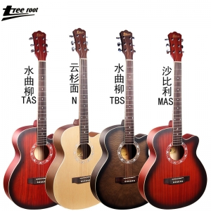 Manufacturers supply 39 inch universal piano spruce spruce sapele ash surface matte folk musical instrument accessories wholesale