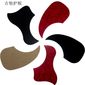 38 inch 40 inch 41 inch black celluloid red tortoise shell water drop bird-shaped scratch-resistant transparent guitar guard plate accessories