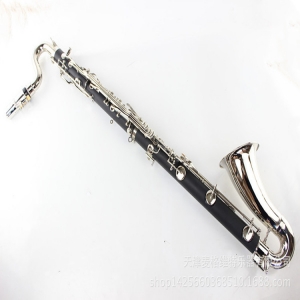 McGovert MOBC-A600 B flat bass clarinet clarinet clarinet musical instrument bakelite silver plated