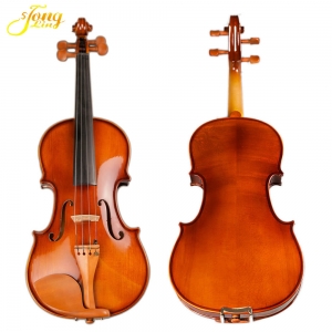Handmade violin, beginner hanging wooden band light violin, high-quality student violin