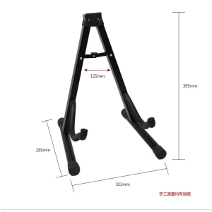 Factory direct wholesale guitar stand electric acoustic guitar A-frame guitar vertical seat frame folding frame bracket piano stand