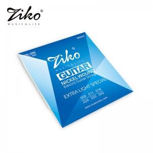 ZIKO Liou Electric Guitar Strings Stainless Steel Genuine Electric Guitar Strings 009-010 Thin Bright Strings Guitar Accessories