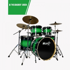 Adult drum kit drum independent suspension 5 drums 3 cymbals 4 cymbals