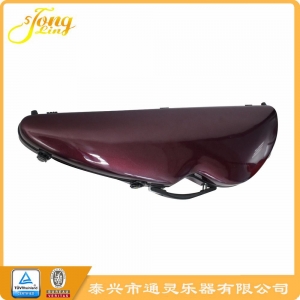 Purple waist glass fiber reinforced plastic violin case, multi-color optional, factory direct sales, export