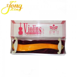 Violin wooden shoulder rest Leather classical shoulder rest 003