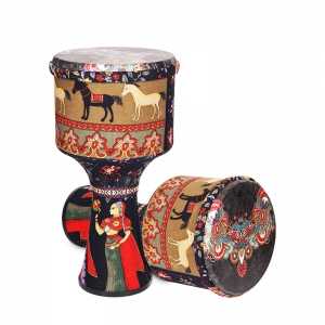 African drum factory professional teaching tambourine ABS beginner cloth art tambourine free tuning 10-inch children's djembe