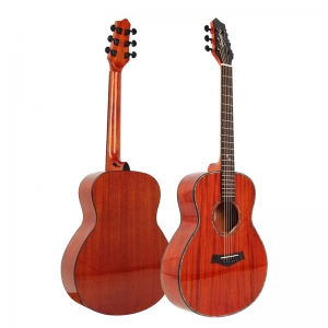 Foreign trade bright single board guitar 41 inch beginners introduction 36 inch folk male face single student female acoustic guitar