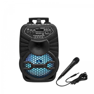 Square dance speaker outdoor 8 inch with wireless microphone mobile portable portable bluetooth high-power trolley speaker